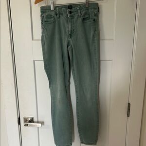 GAP Green Ankle Cropped Jeans with Slim Fit